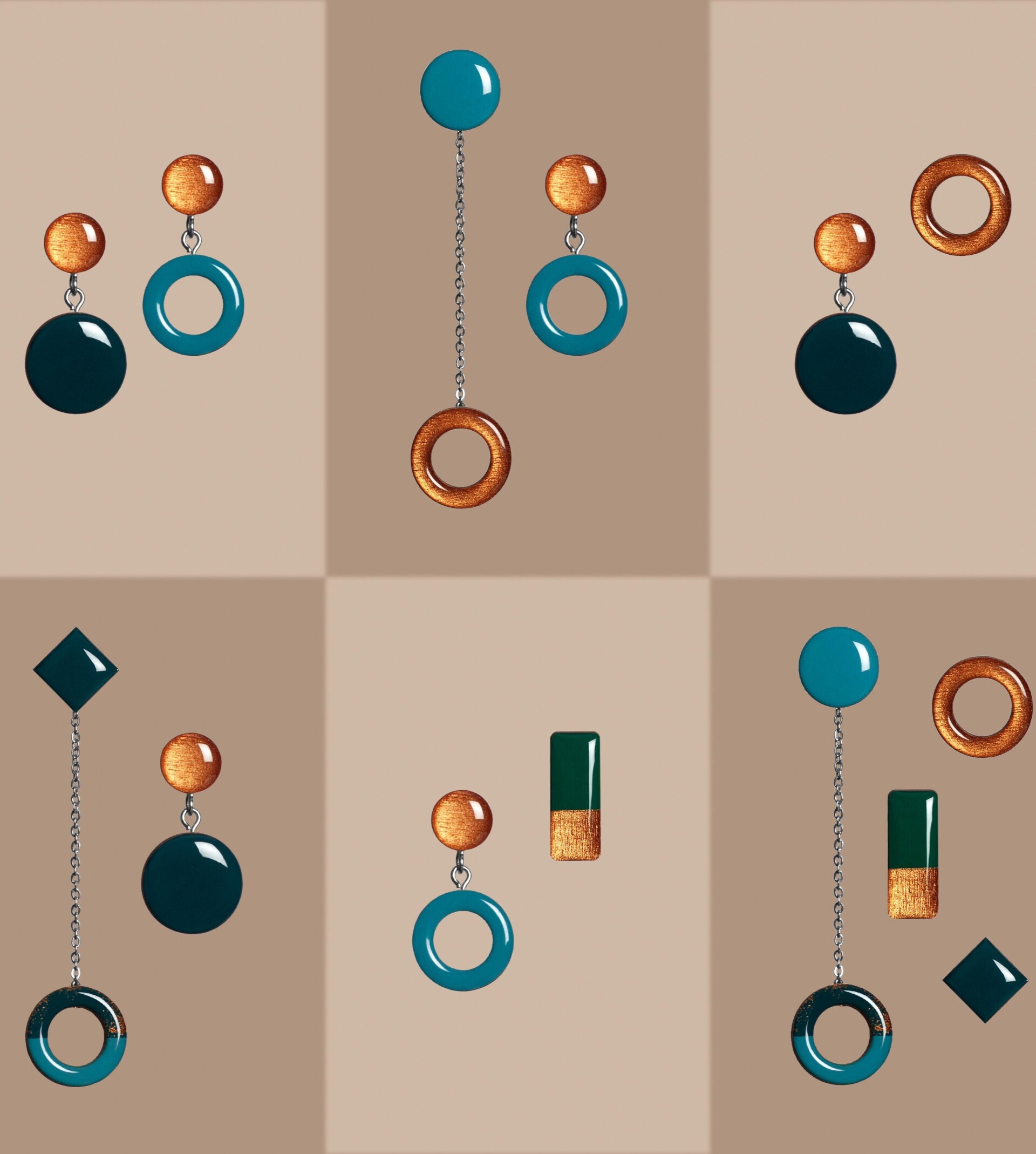 Серьги трансформеры - CO:CREATE