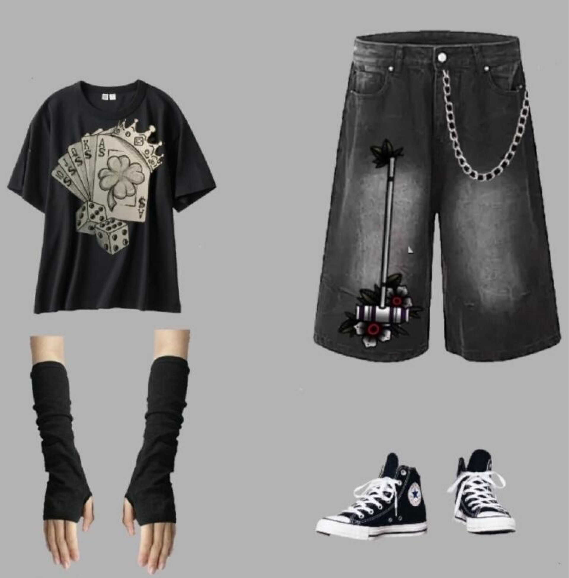 Комплект панк рок одежды - CO:CREATE