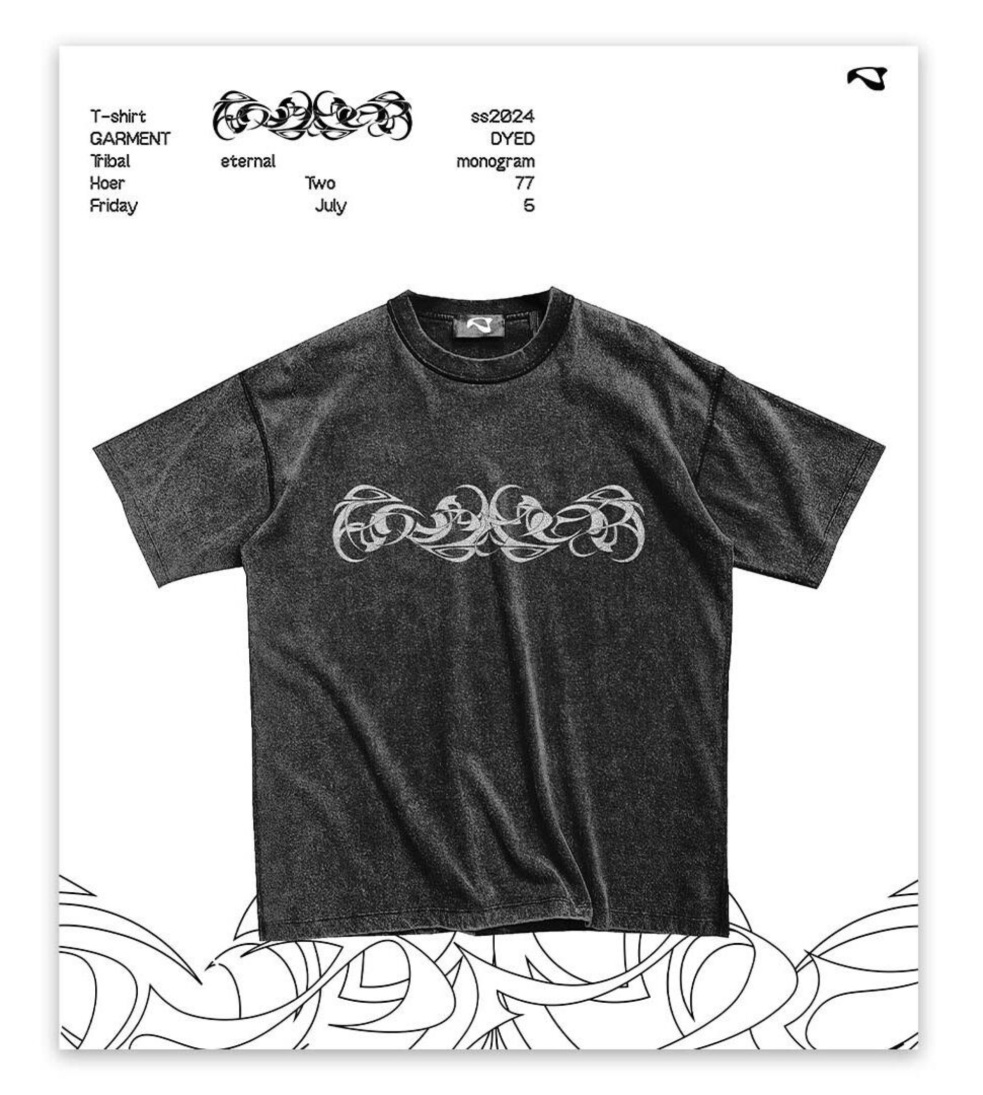 T-shirt ETERNAL  MONOGRAM - CO:CREATE