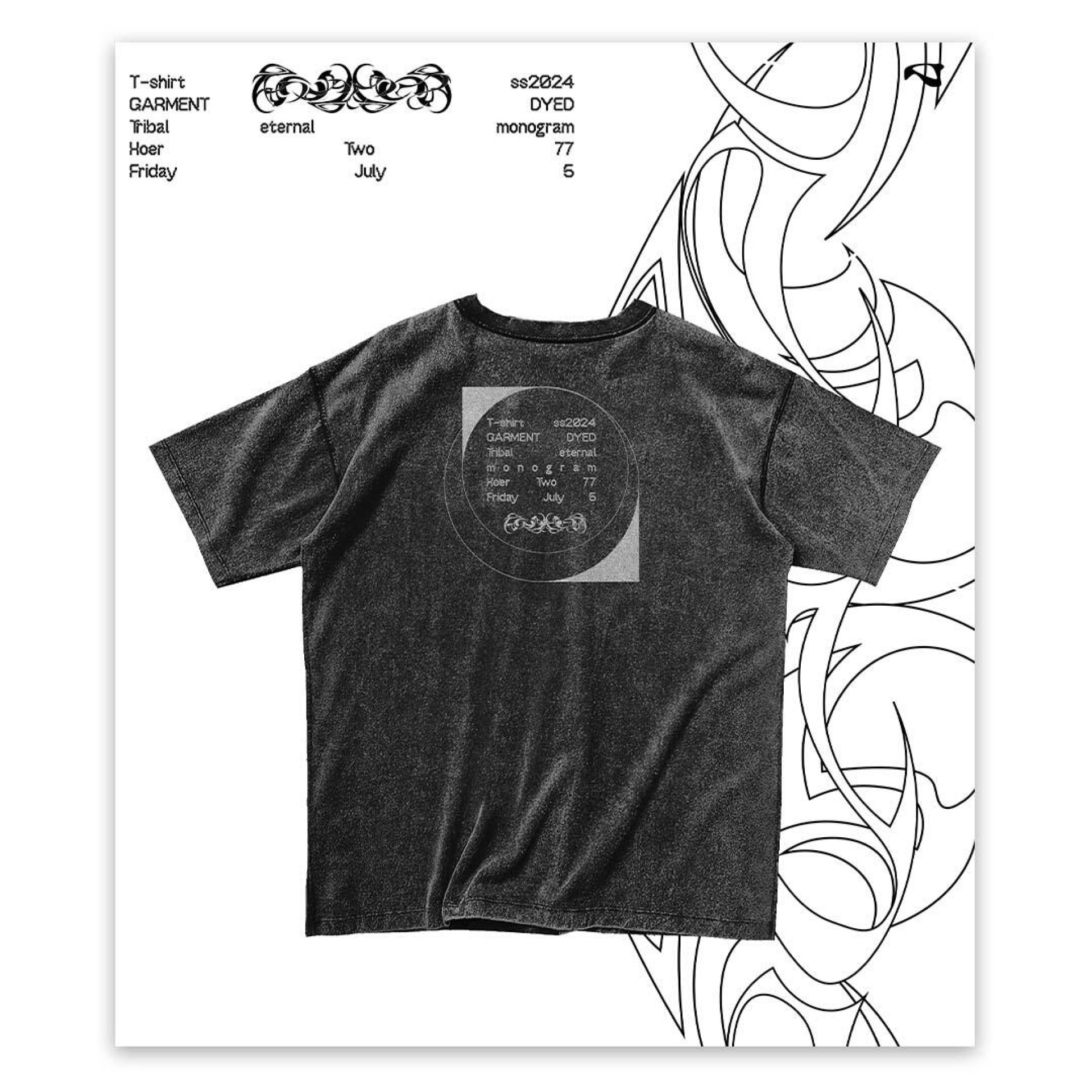 T-shirt ETERNAL  MONOGRAM - CO:CREATE 2