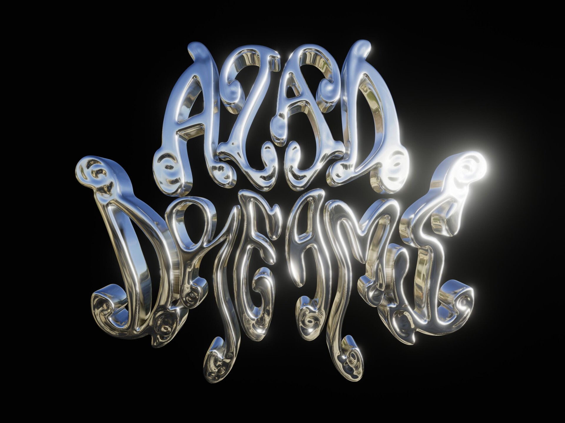 AZAD DREAMS 3D LOGO - CO:CREATE 1