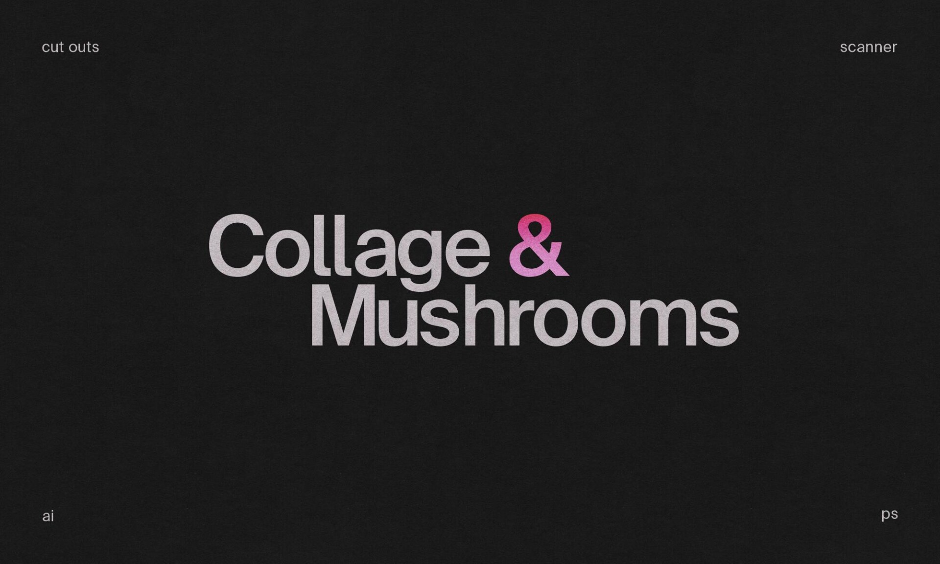 Collage and Mushrooms - CO:CREATE 1