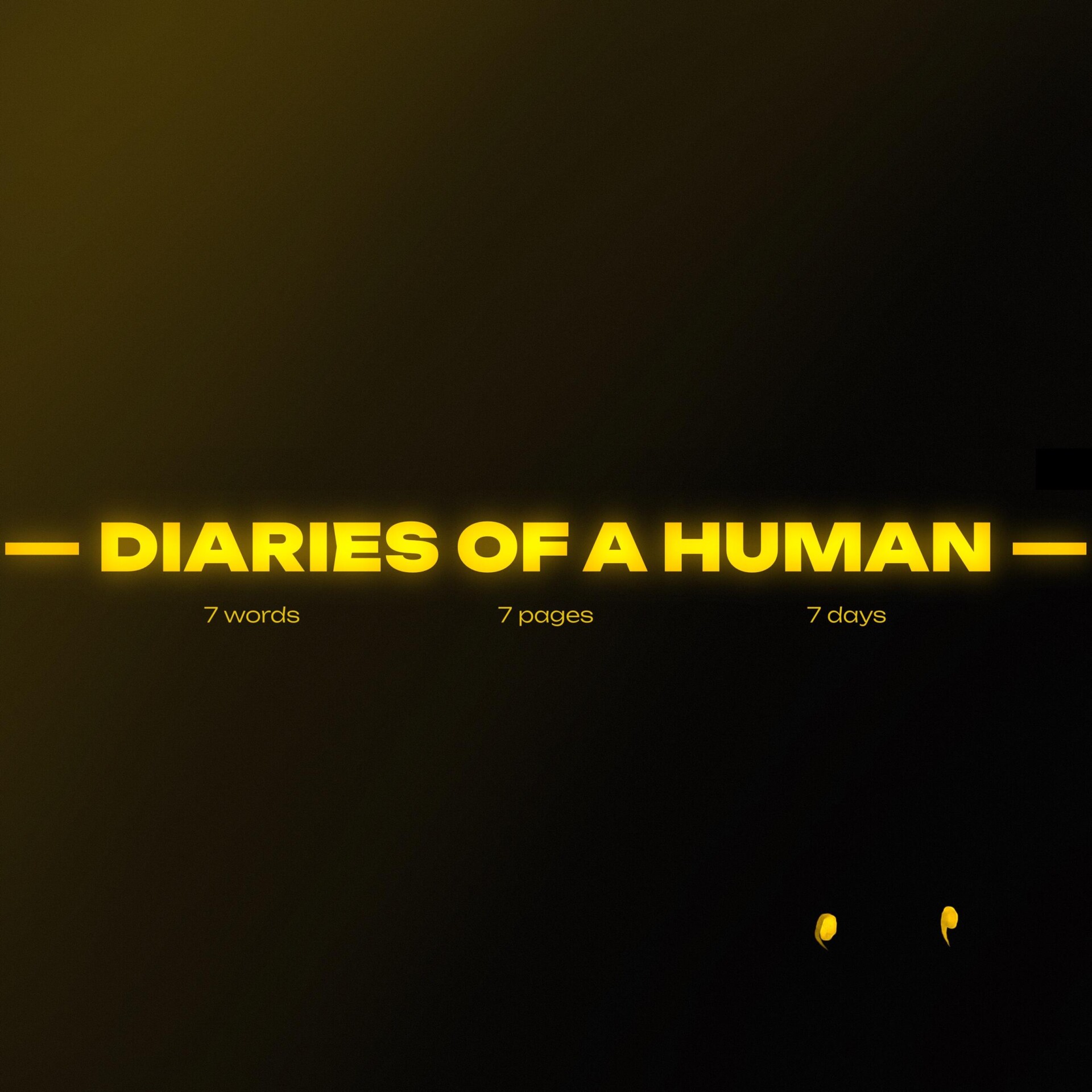 DIARIES OF HUMAN COLLECTION - CO:CREATE