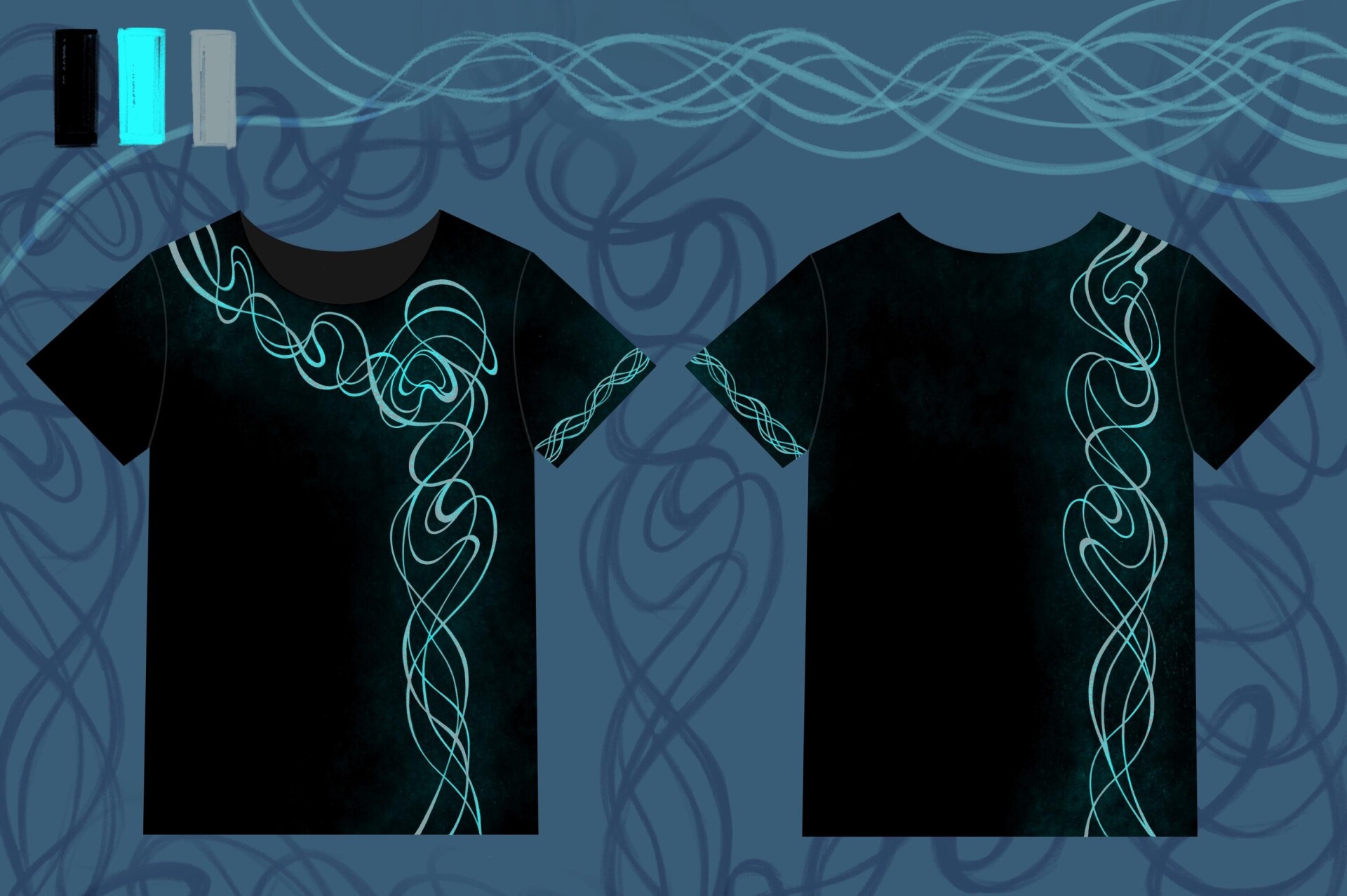 flowy t-shirt design - CO:CREATE 1