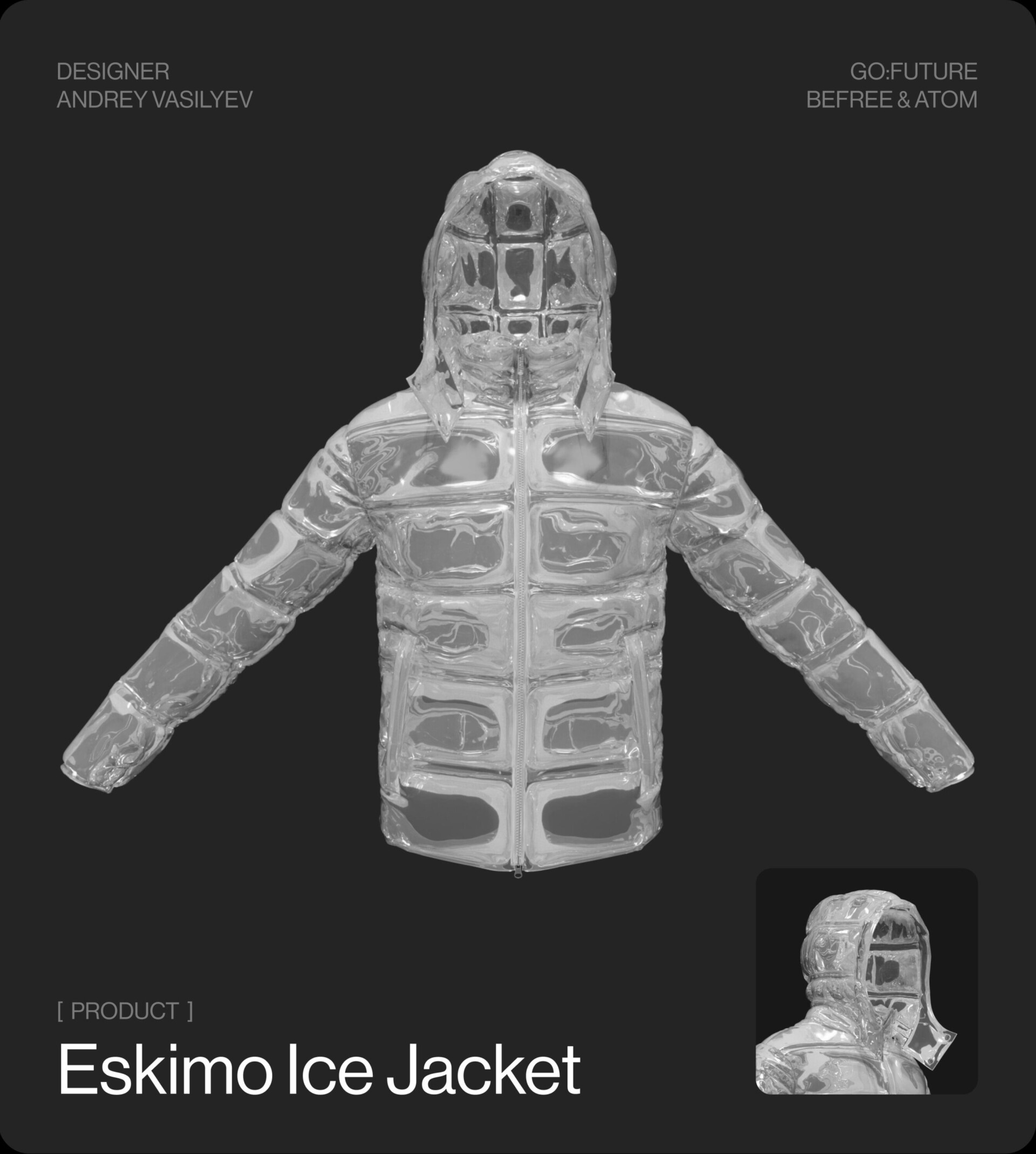 Эскимосский пуховик изо льда / ESKIMO ICE JACKET - CO:CREATE