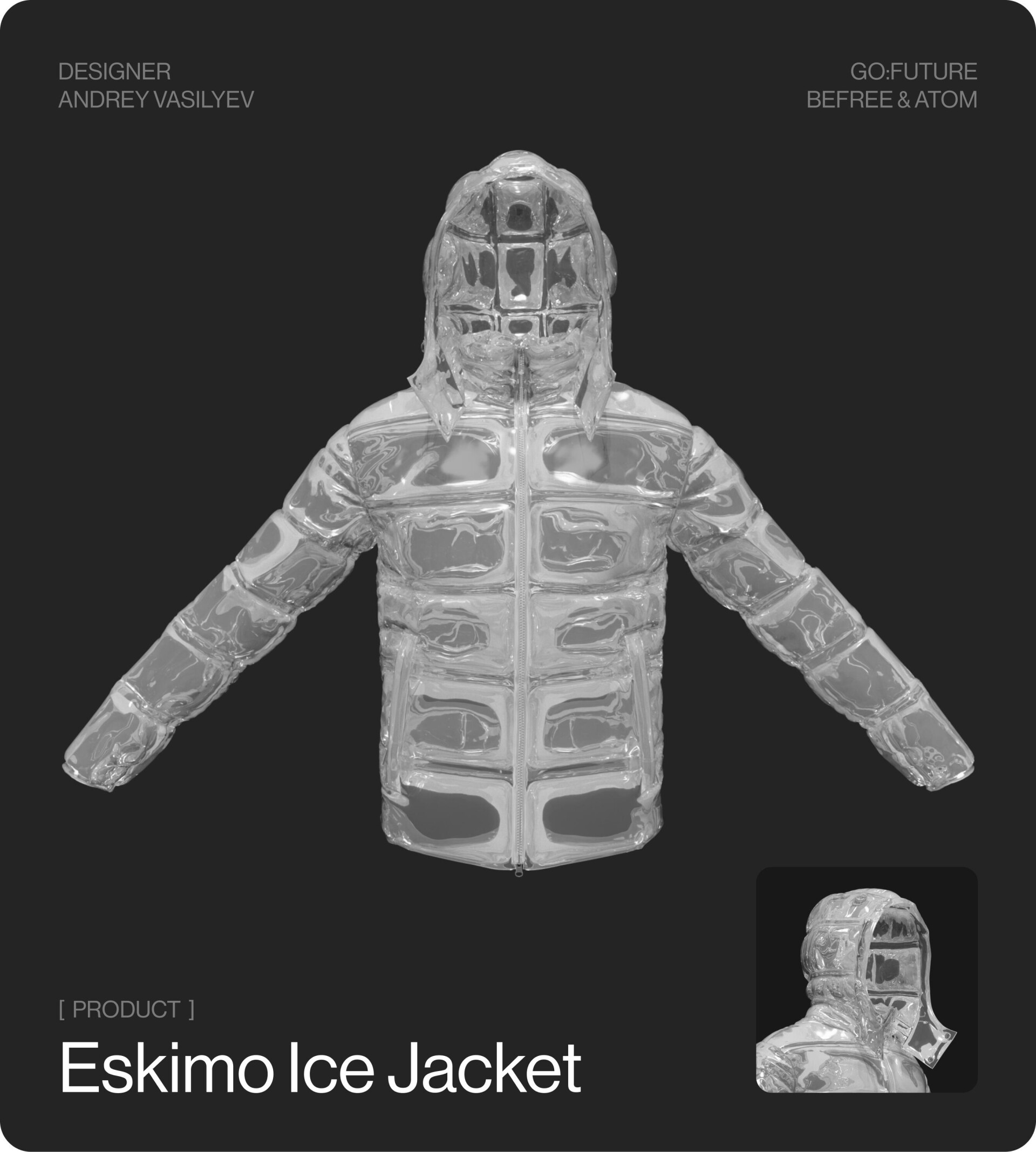 Эскимосский пуховик изо льда / ESKIMO ICE JACKET - CO:CREATE 1