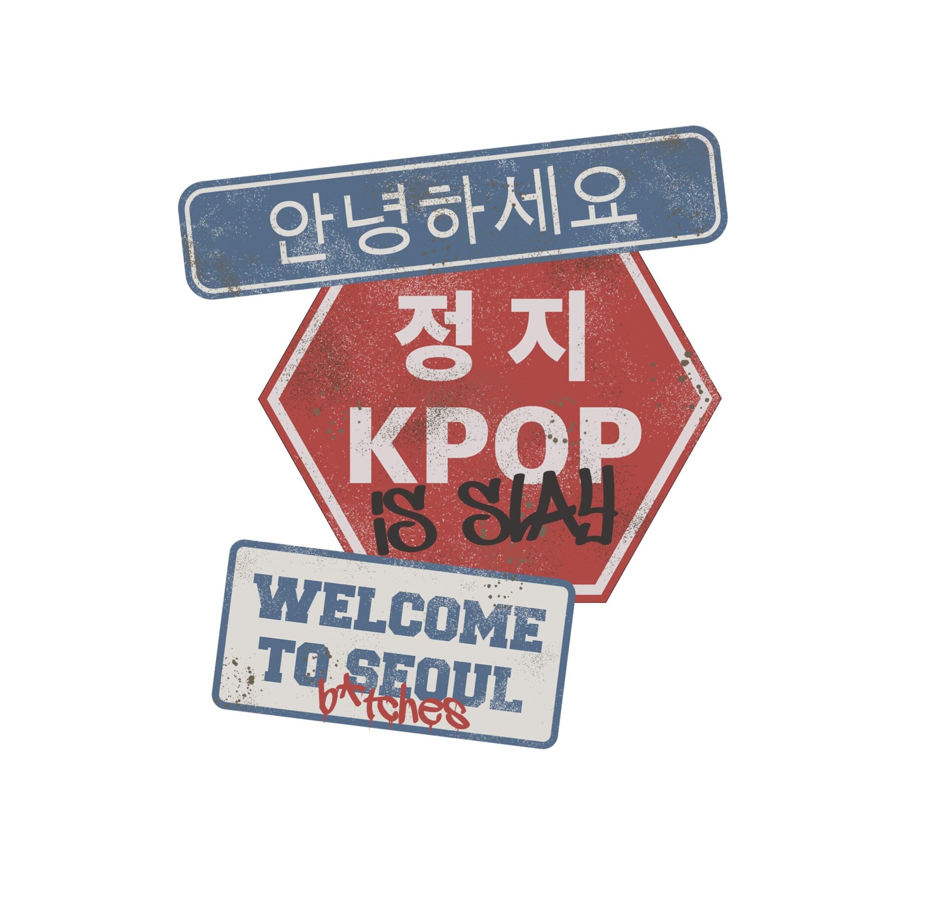 k-pop street signs - CO:CREATE 4