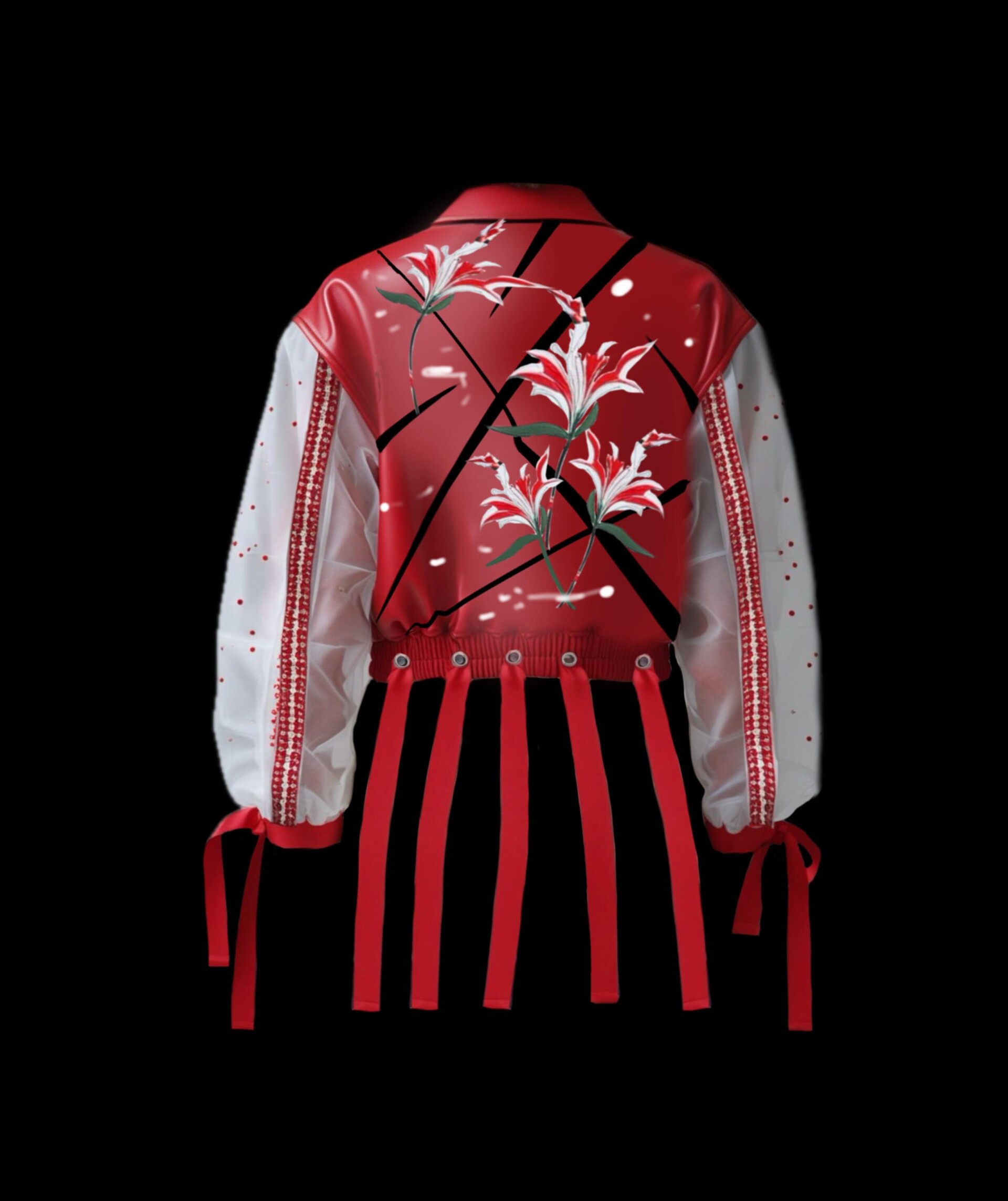 Дизайн куртки и брюк в корейском стиле "Лилии" - CO:CREATE 3