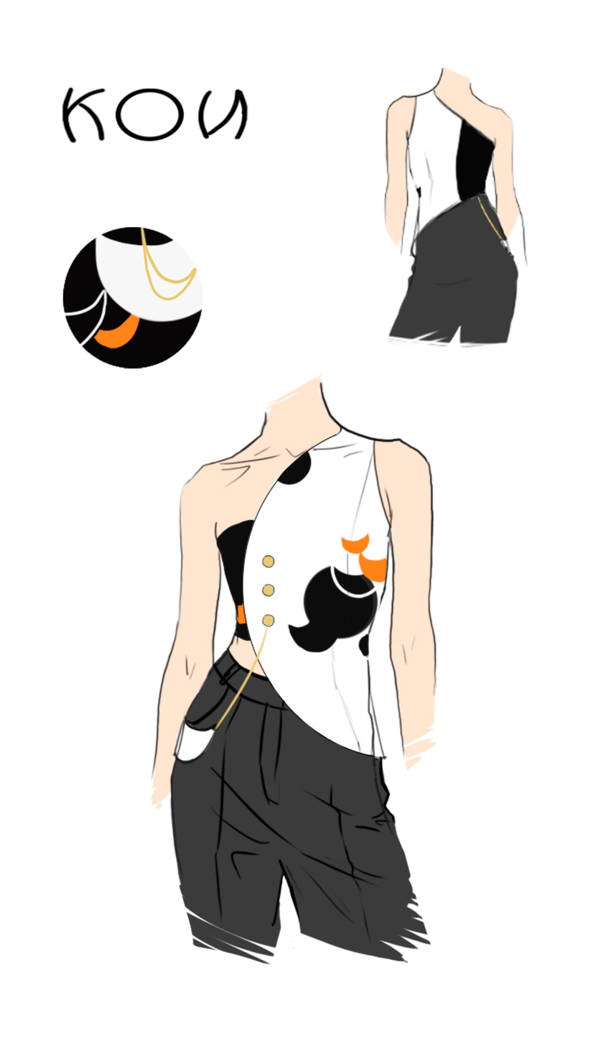 Чёрный, рыжий, белый. - CO:CREATE 3