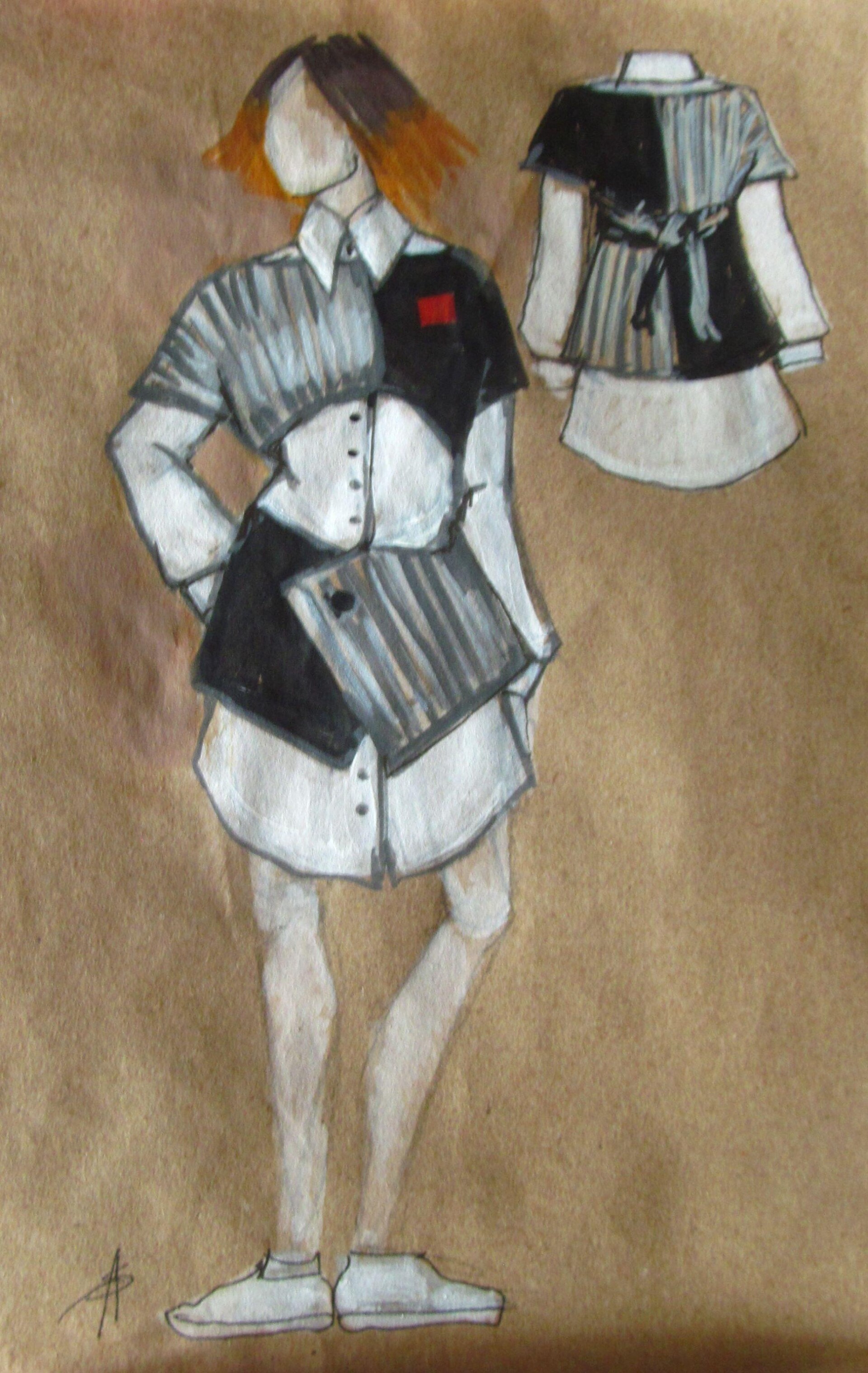 Мини-коллекция "Красный квадрат" - CO:CREATE 3