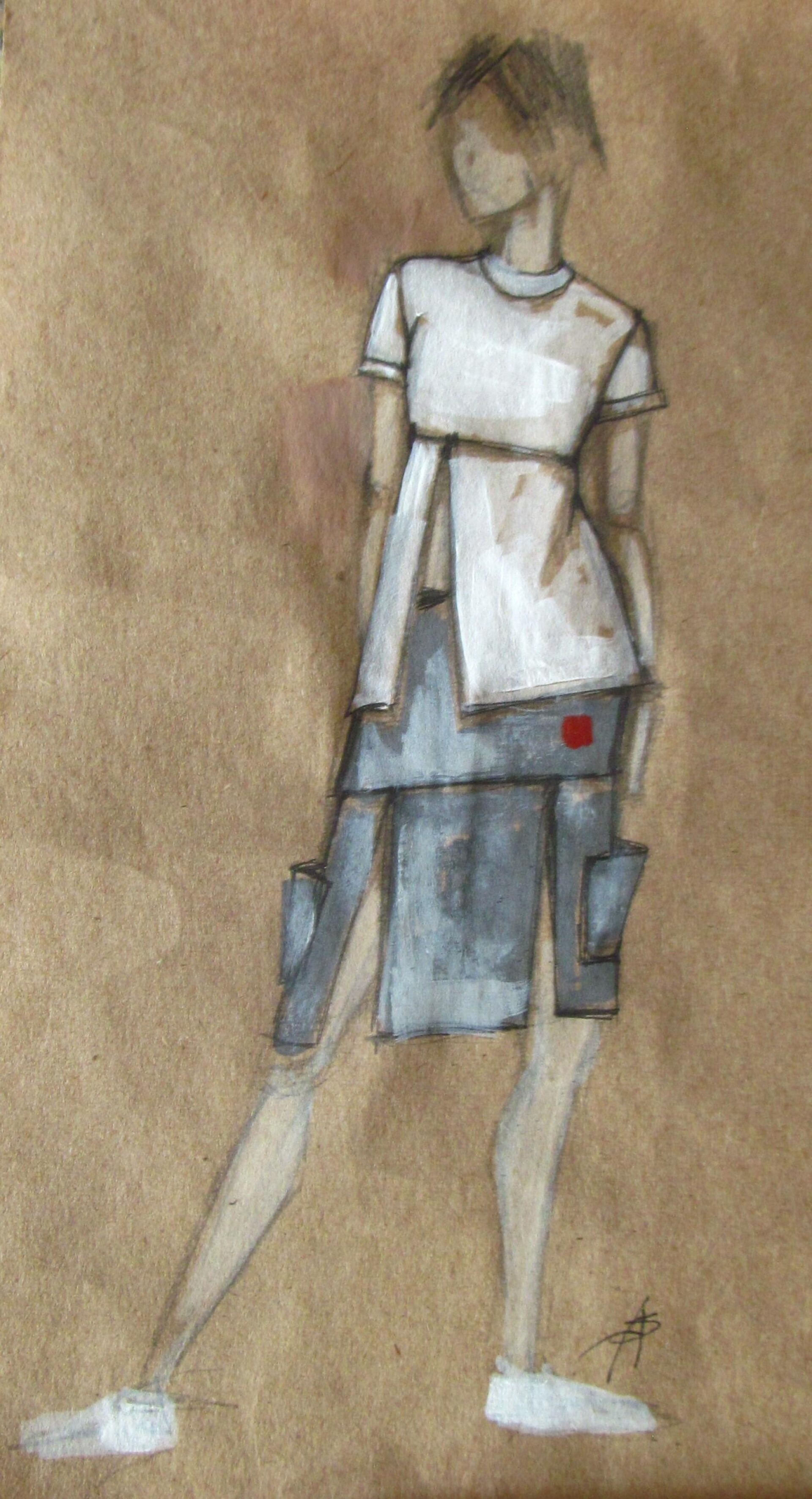 Мини-коллекция "Красный квадрат" - CO:CREATE 5