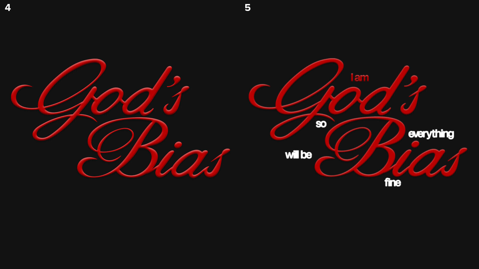 Футболка I'm God's Bias - CO:CREATE 4