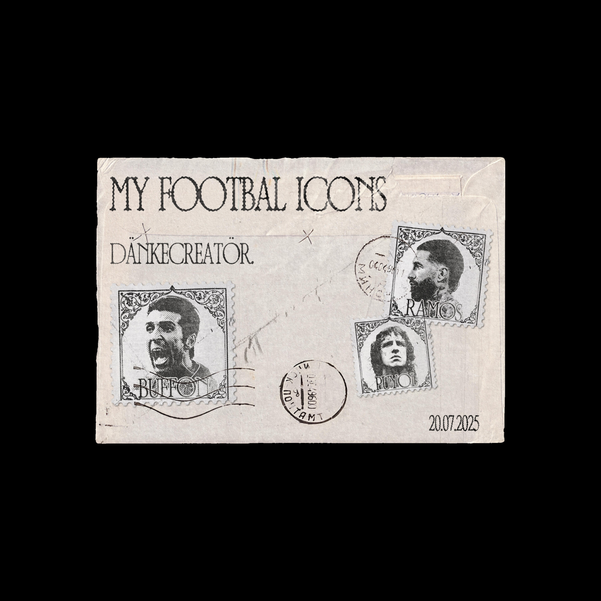 MY FOOTBALL ICONS (stamp design) - CO:CREATE 1