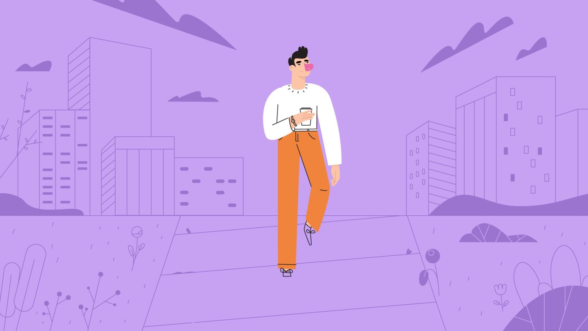 Ilustration for animation "Allergist" - CO:CREATE 1