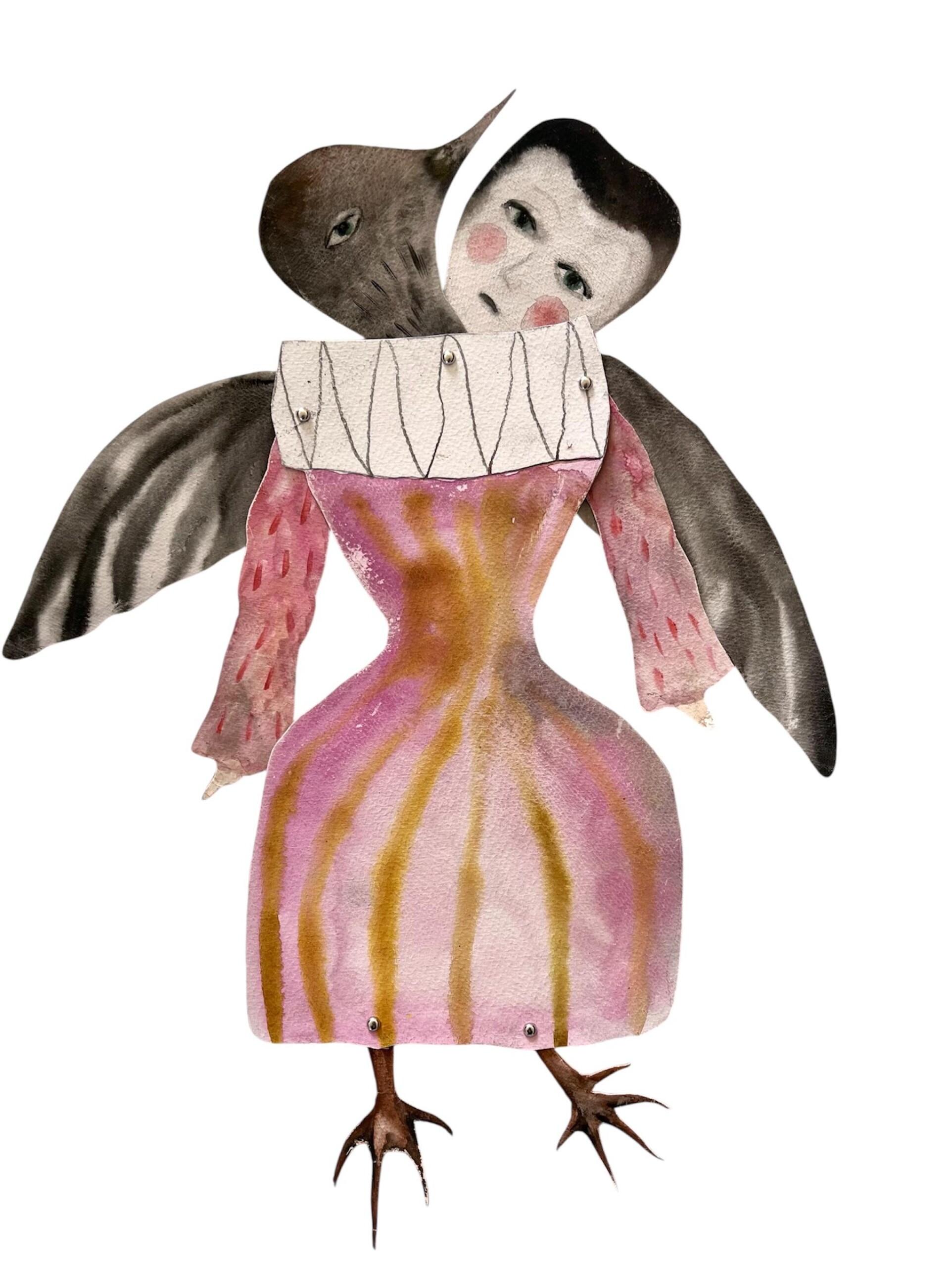 Кукла ворона-принцесса - CO:CREATE