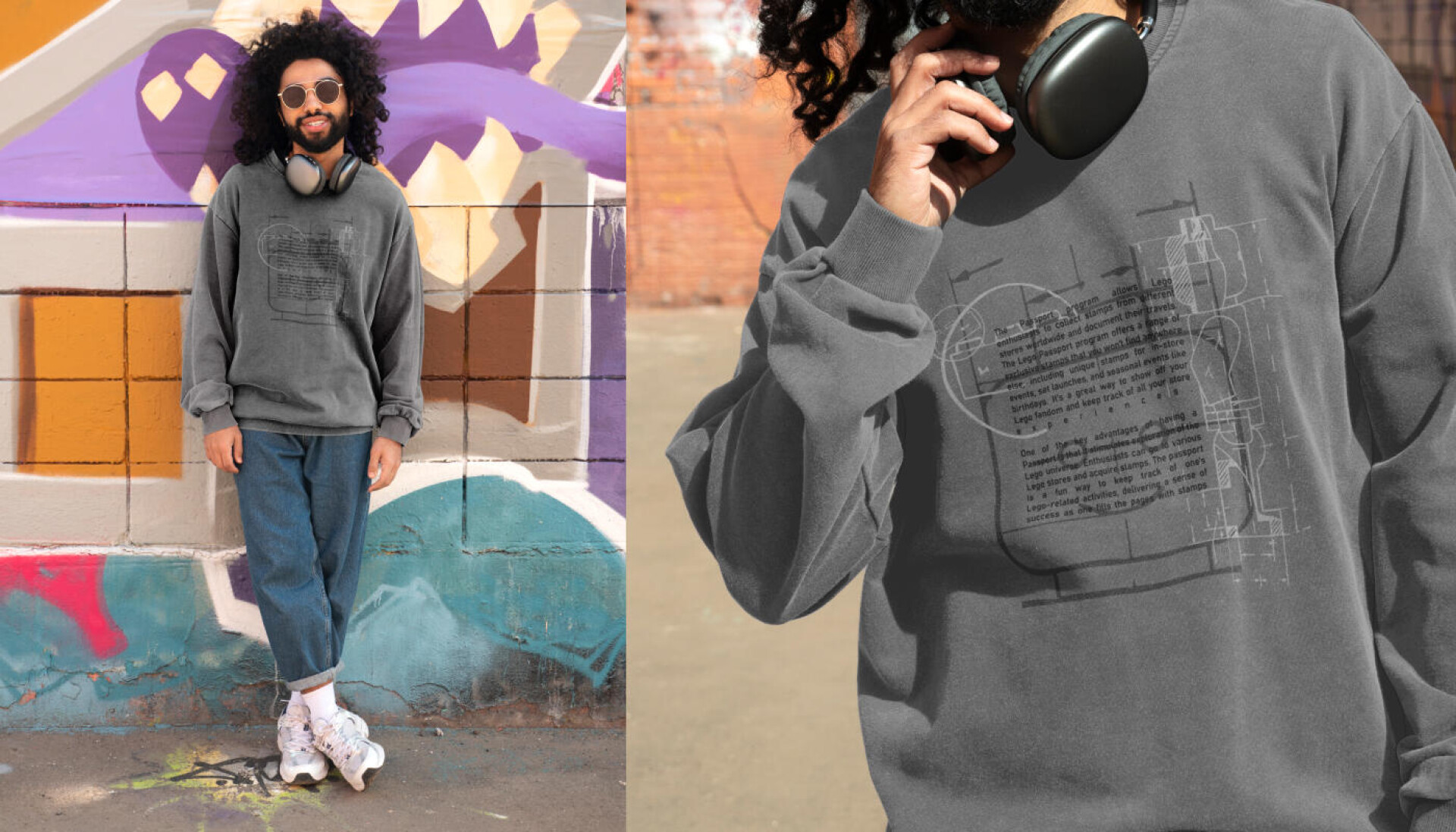 LEGO PASSPORT grunge prints - CO:CREATE 8