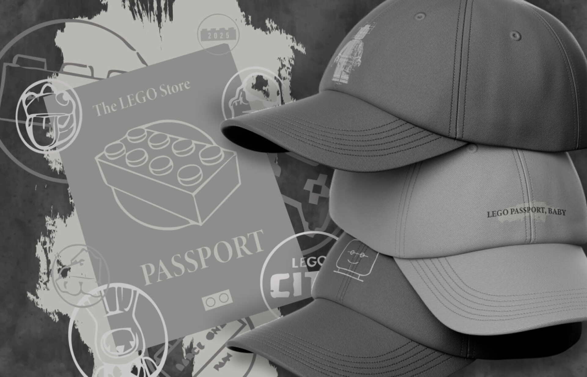 LEGO PASSPORT grunge prints - CO:CREATE 6