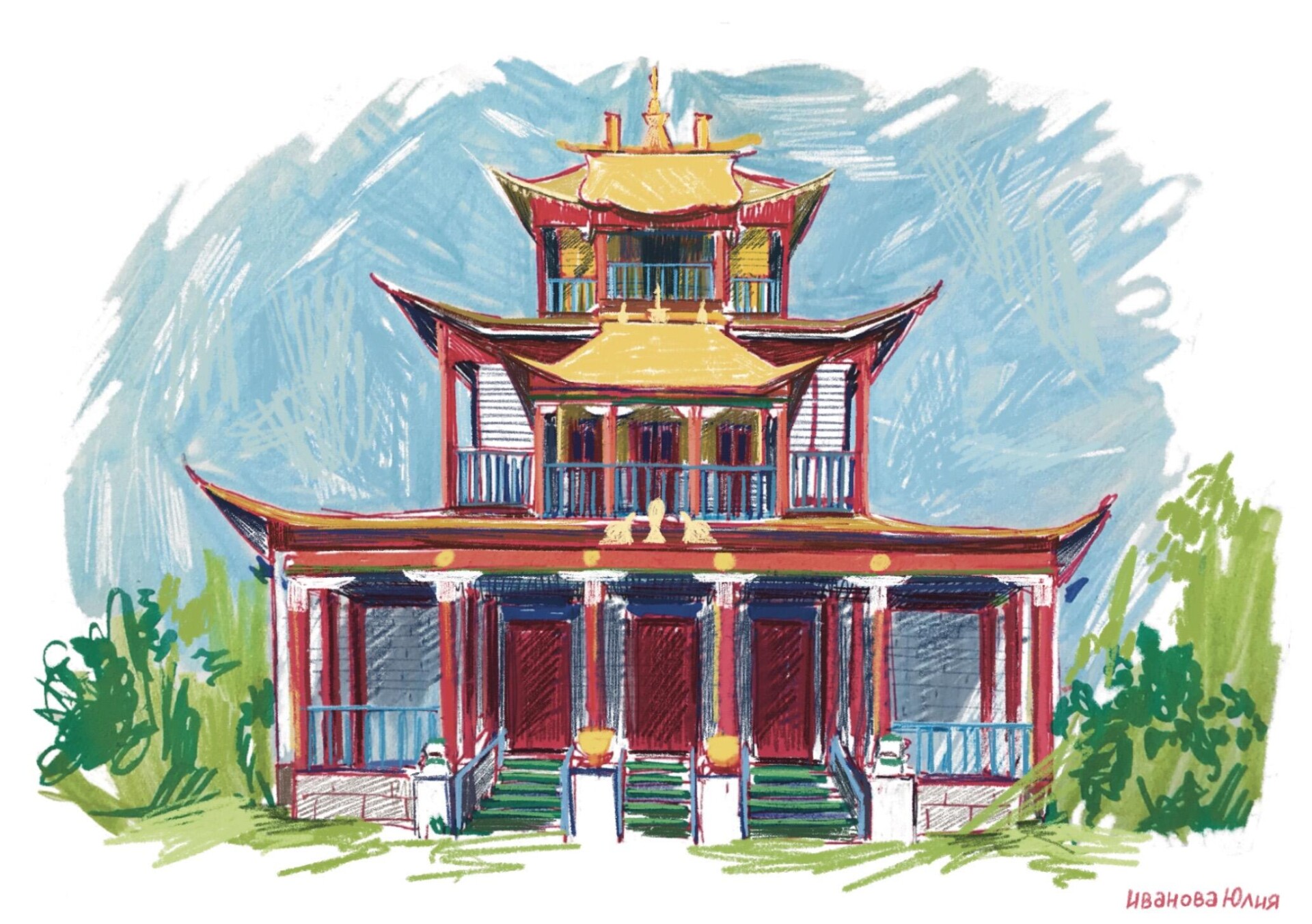 Иволгинский дацан - CO:CREATE 1