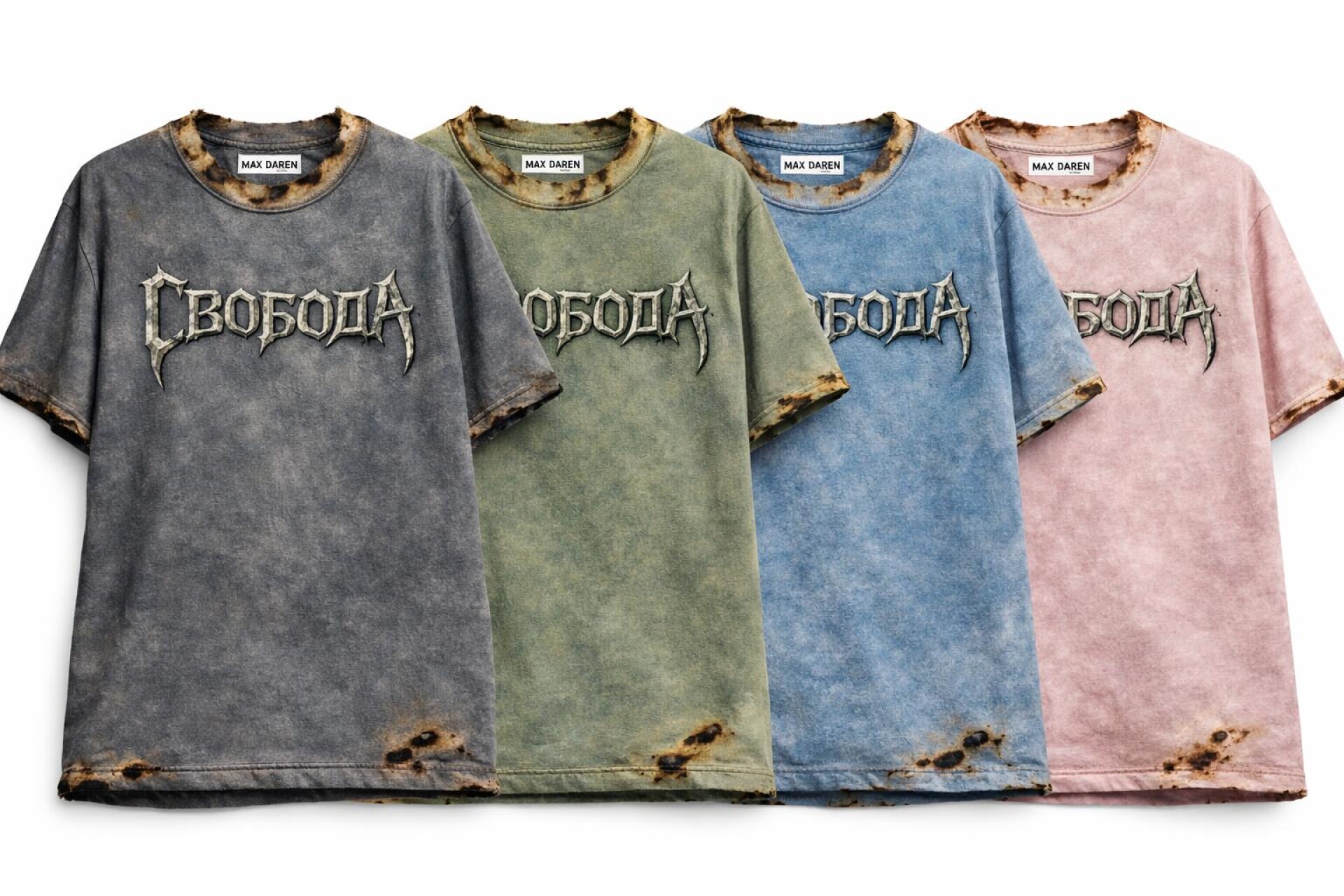 Концепт футболок с обгоревшими элементами🔥 - CO:CREATE 2