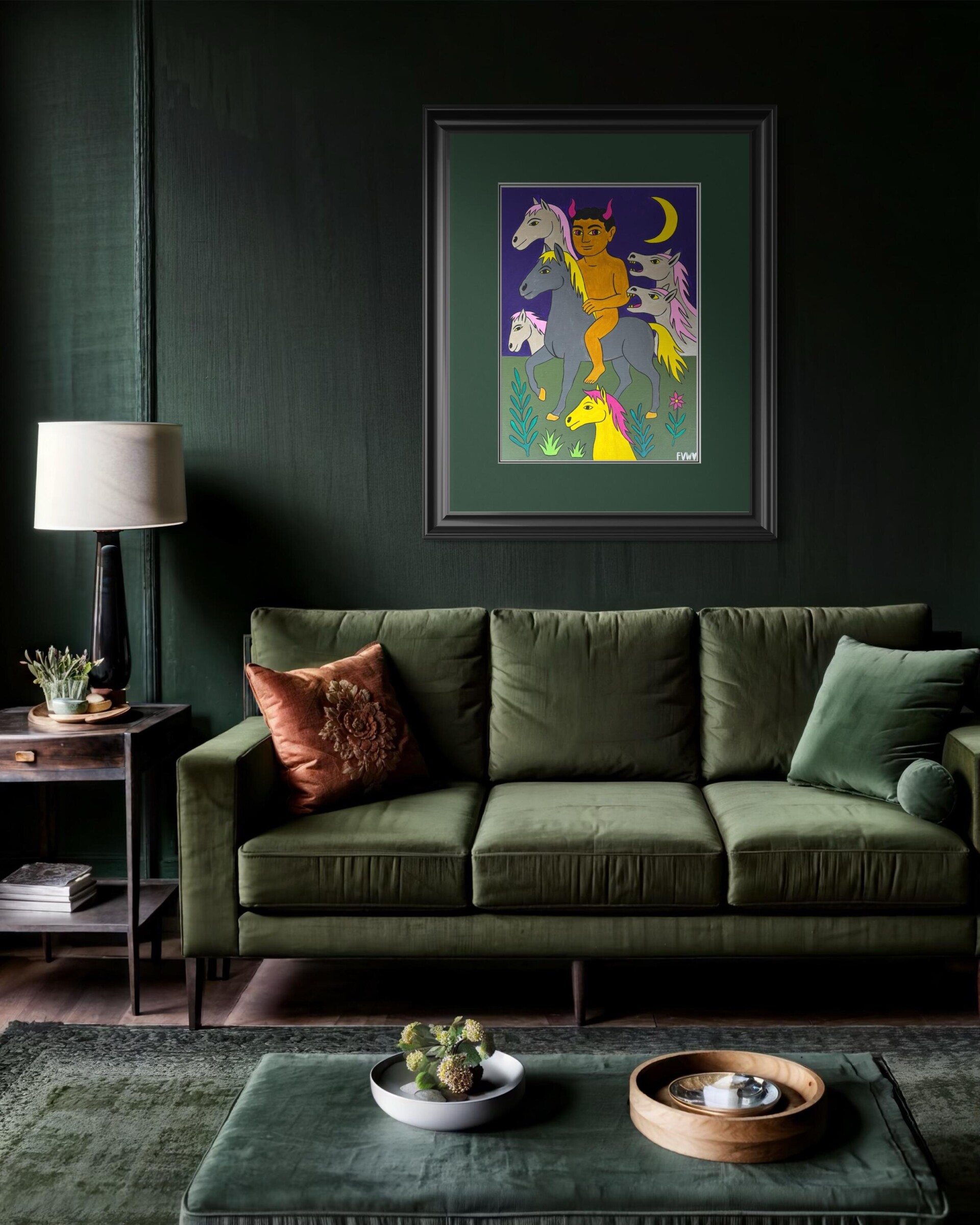 Всадник (Картина из Цикла из 11 картин) - CO:CREATE 2