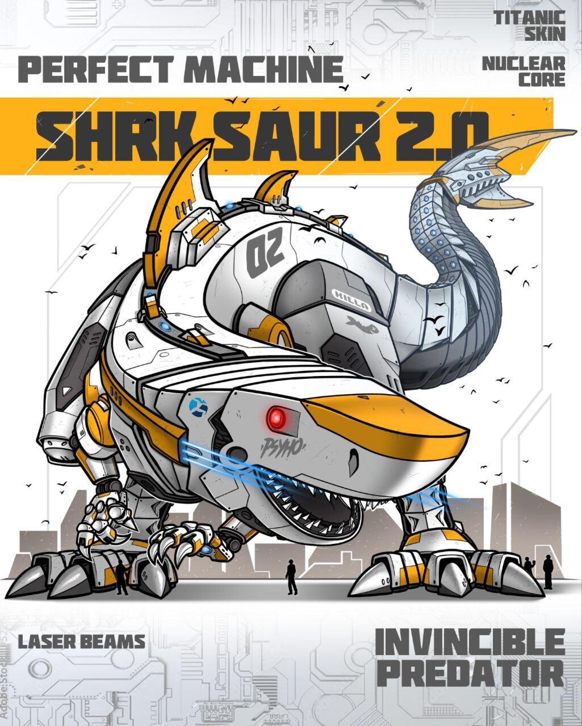 Робо-Дино-Акула - CO:CREATE 1