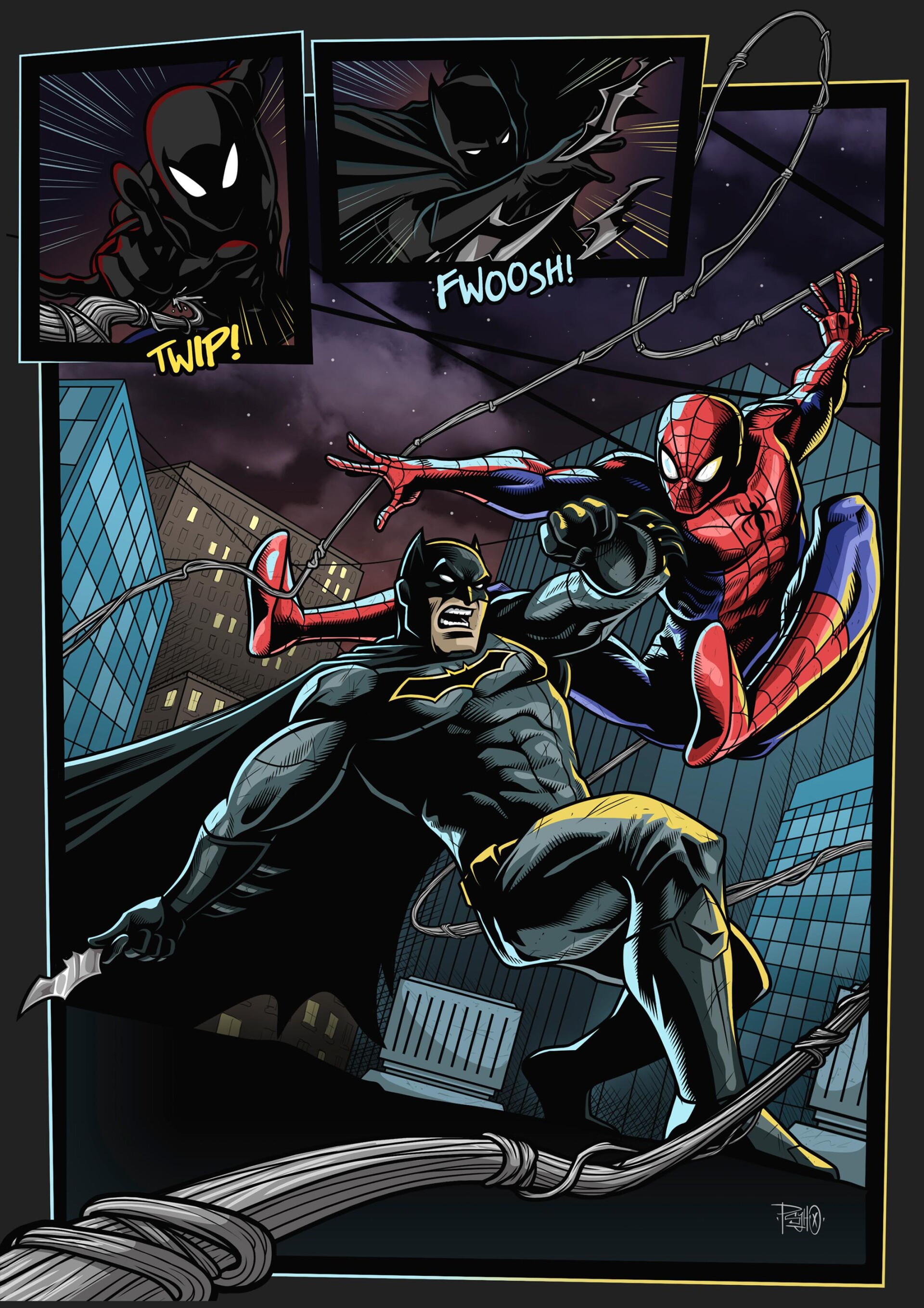 Batman vs Spider-man - CO:CREATE 1