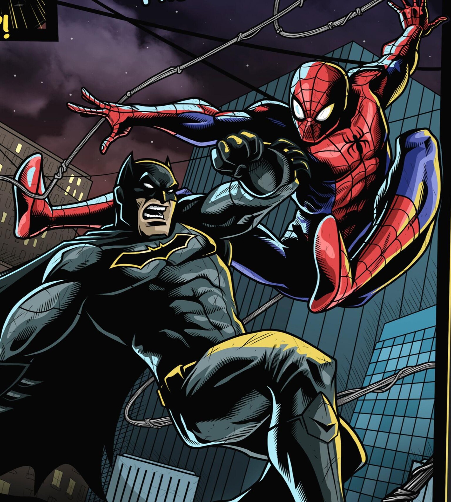 Batman vs Spider-man - CO:CREATE