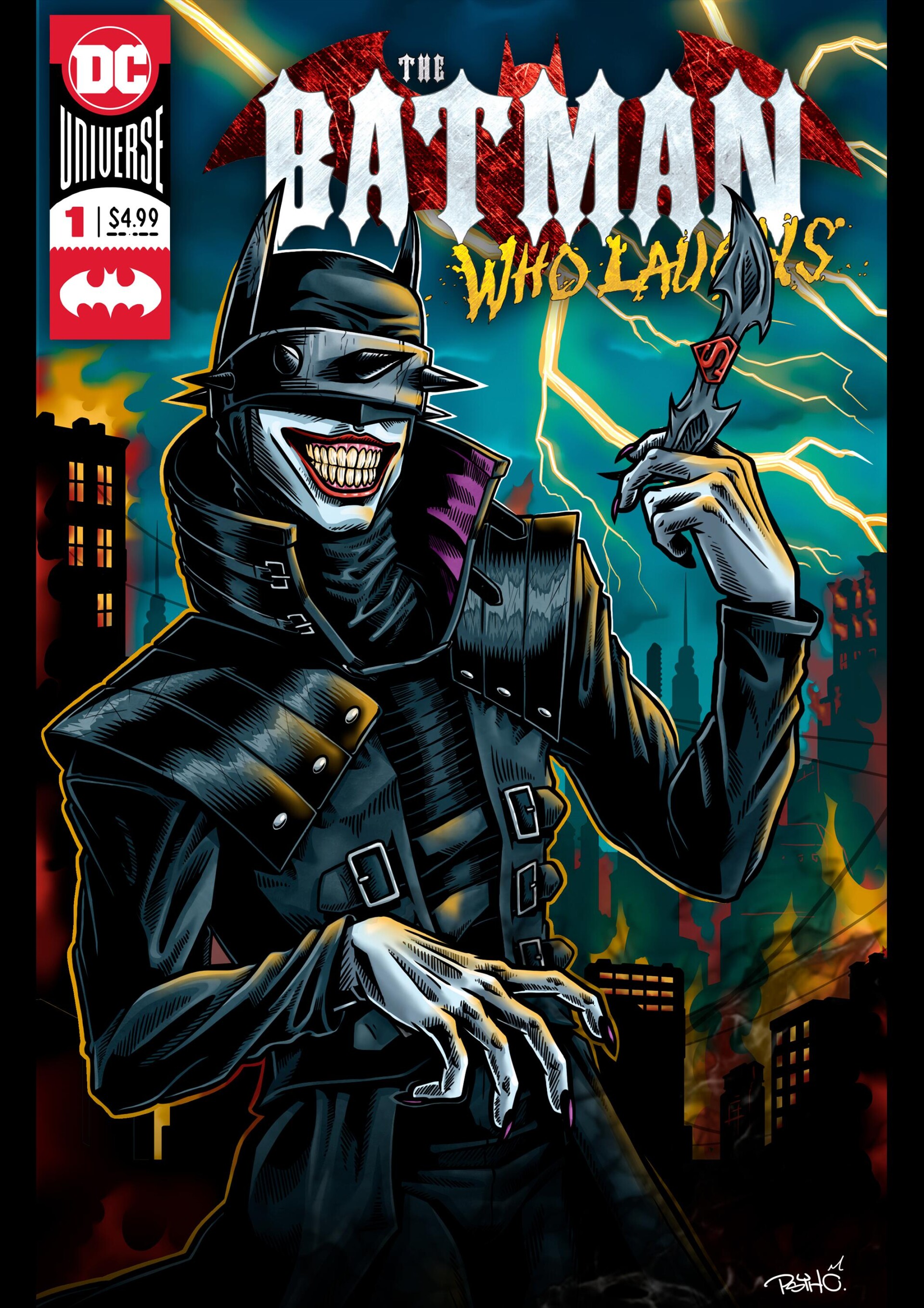 BATMAN WHO LAUGHTS - CO:CREATE 1