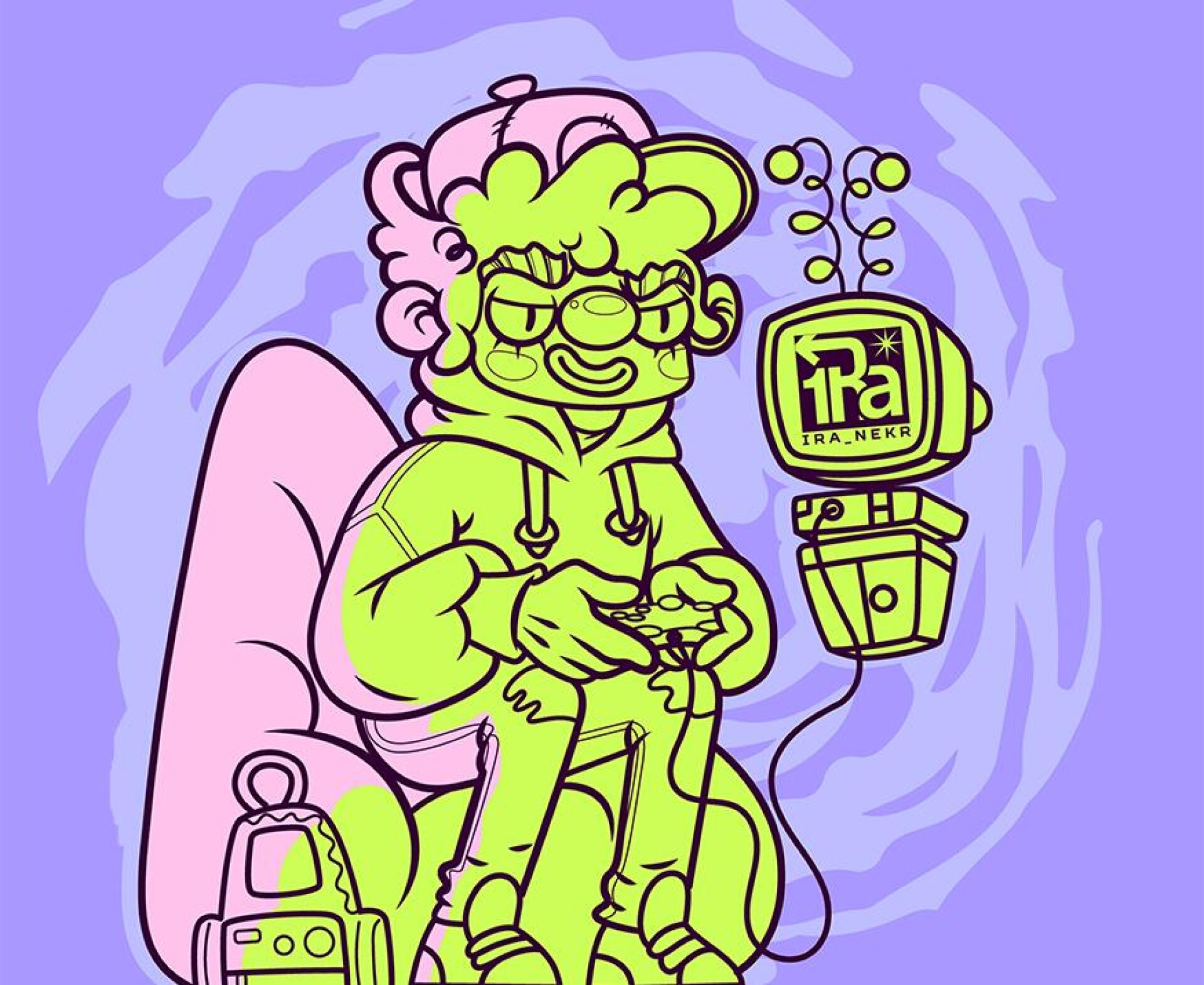 Клоун играет в приставку :) - CO:CREATE 1