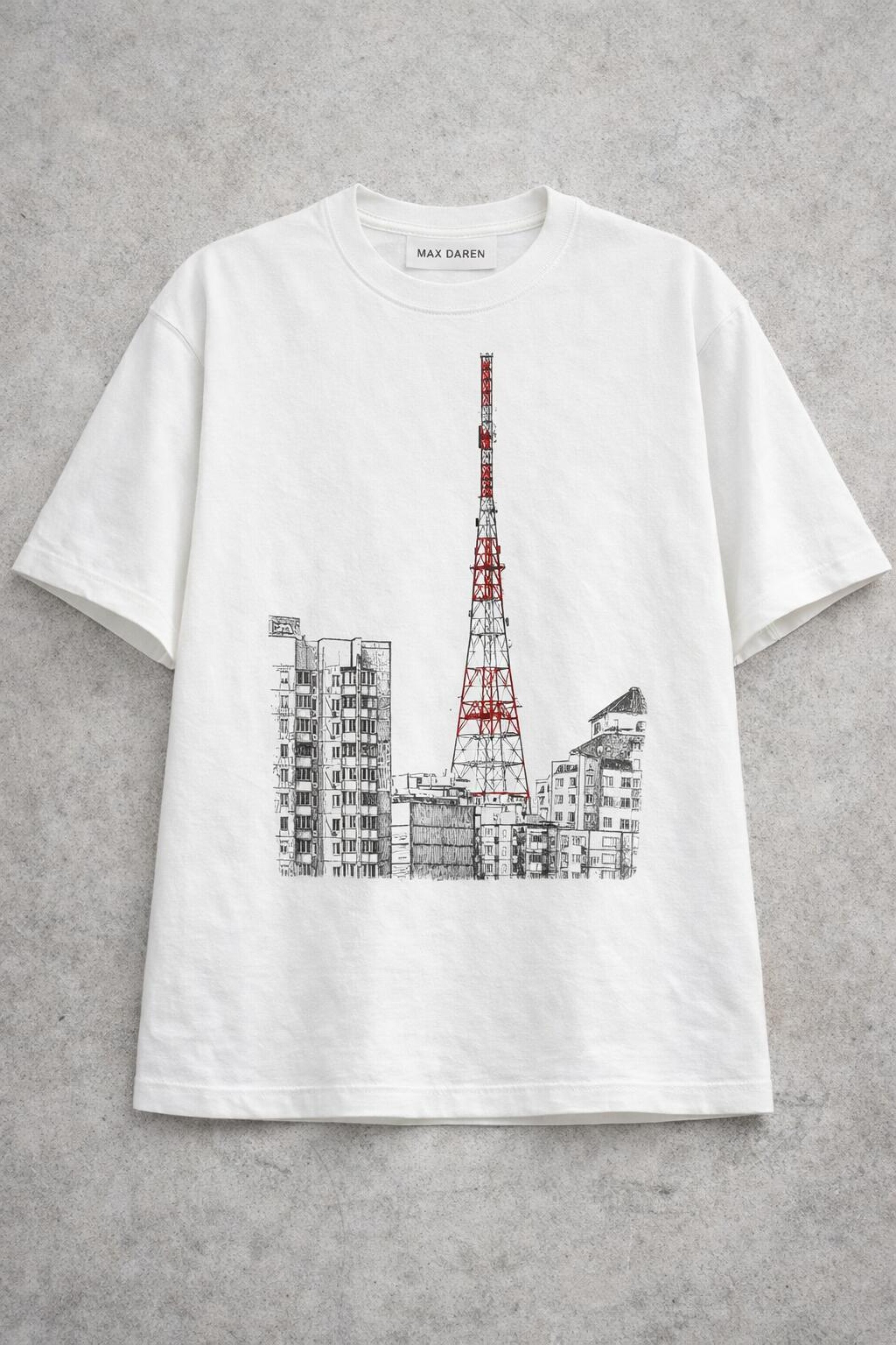 Концепт футболки «Телебашня»🗼 - CO:CREATE 1