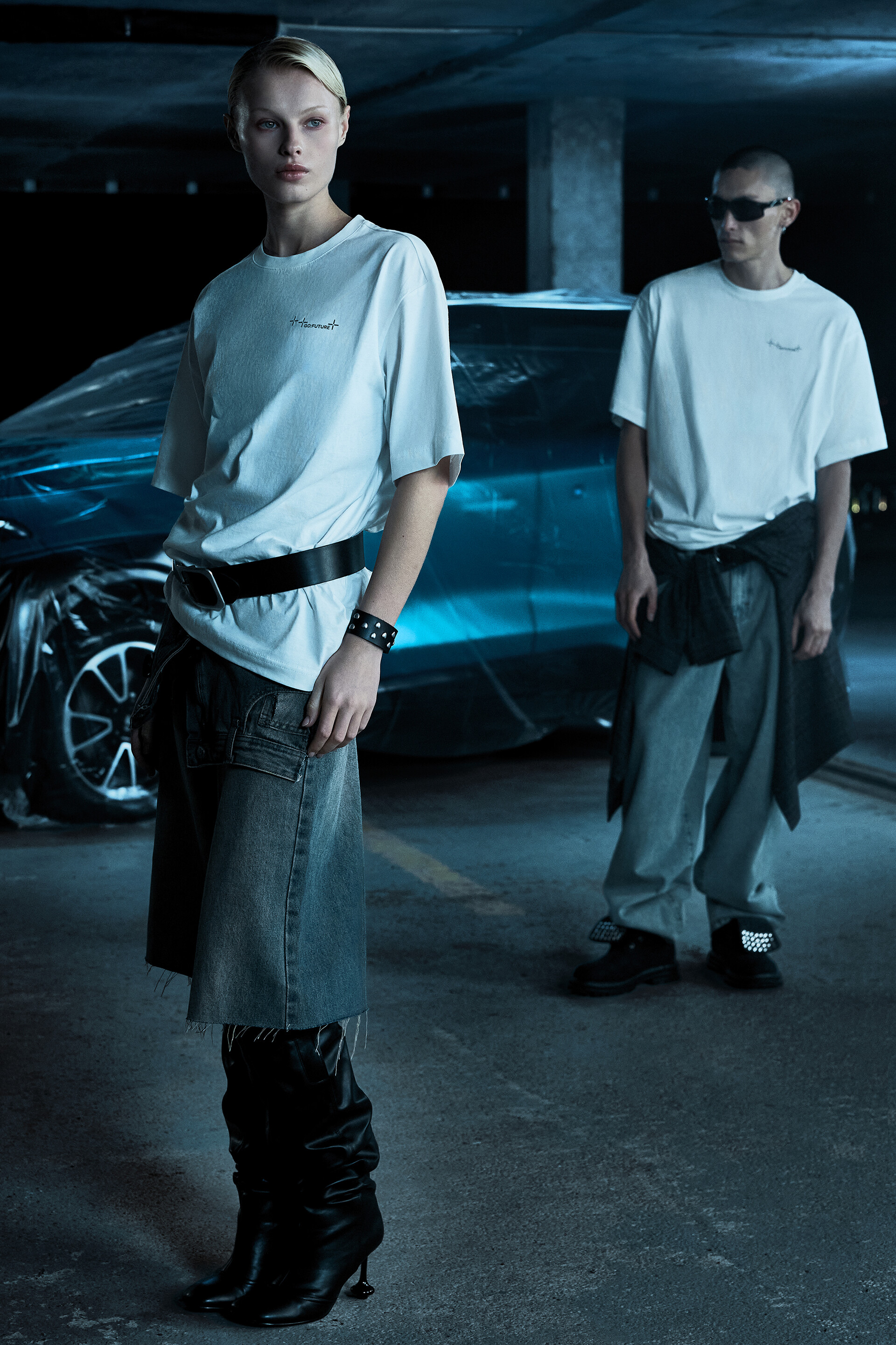 Футболка oversize с принтом