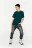 футболка хлопковая oversize - цвет зеленый - 3