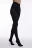 Колготки плотные 160 den - цвет черный - 2