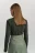 свитер женский - цвет зеленый - 4