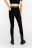 джинсы skinny базовые с высокой посадкой - цвет черный - 6