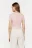 топ укороченный хлопковый из фактурного трикотажа - цвет розовый - 4