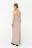 платье-сарафан на одно плечо - цвет бежевый - 4