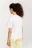 Футболка хлопковая oversize с надписью - цвет белый - 5