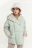 Куртка oversize на молнии с капюшоном на запах - цвет голубой - 2