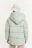 Куртка oversize на молнии с капюшоном на запах - цвет голубой - 3