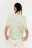 Футболка хлопковая oversize с подплечниками - цвет зеленый - 4
