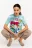 Футболка хлопковая oversize с вуди вудпекером - цвет мультиколор - 2