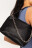 сумка-багет из искусственной кожи с цепочкой