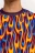 Футболка хлопковая oversize с ярким принтом - цвет белый - 3