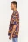 Футболка хлопковая oversize с ярким принтом - цвет белый - 4