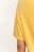 Футболка хлопковая трикотажная oversize - цвет желтый - 5