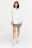 Рубашка хлопковая oversize из текстурной ткани - цвет белый - 2