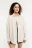 Рубашка джинсовая oversize - цвет бежевый - 2