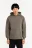худи хлопковая oversize - цвет зеленый - 2