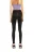 Джинсы skinny с эффектом искусственной кожи - цвет зеленый - 3
